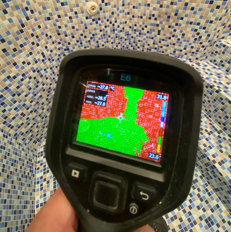 поиск протечки бассейнов